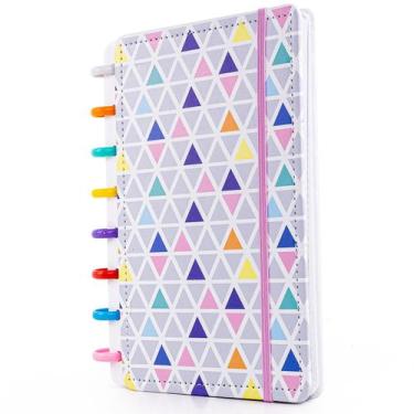 Imagem de Caderno Inteligente A5 Medio Escolar 80 Folhas Personalizado, Triangul