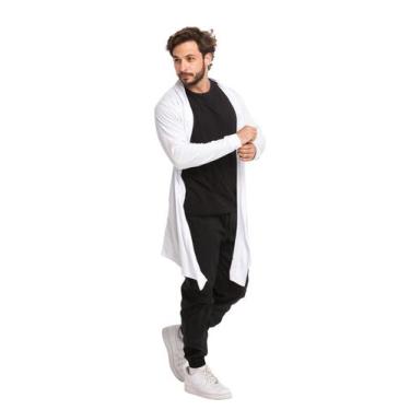 Imagem de Cardigan Masculino Swag Kimono Sobretudo Blusa De Frio Manga Longa Ca2