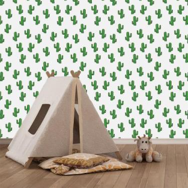 Imagem de Papel de Parede Adesivo - Cactos - 302ppn - Allodi