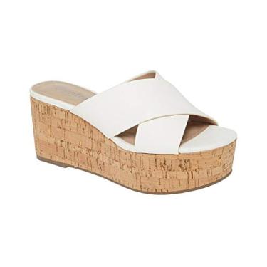 Imagem de Charles by Charles David Sandália plataforma feminina, Branco, 36