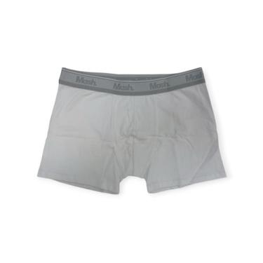 Imagem de Cueca Boxer Mash 170.104 Masculina Cotton T. P/GG, M, Br00, Branco