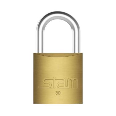 Imagem de Kit Cadeado 30 mm 6 Unidades - STAM