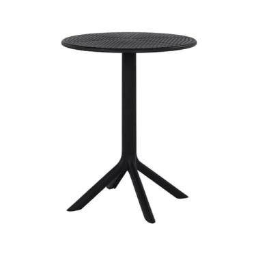 Imagem de Mesa para Jardim Drops 60 Cm X 75 Cm Preto