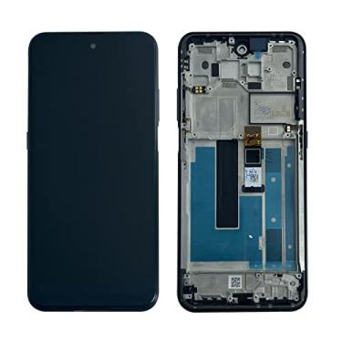 Imagem de Ygpmoiki Para tela Nokia X100 5G com moldura TA-1399 Tela LCD Touch Screen Digitalizador Assembléia com peça de substituição de moldura 16.9 cm