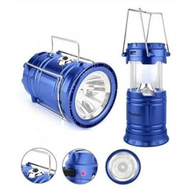 Imagem de Lanterna e Lampião Solar Recarregavel Camping Pesca Barraca - lampiao