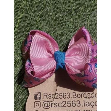 Imagem de Laços de cabelo amora duplo - Rsc2563.bordados