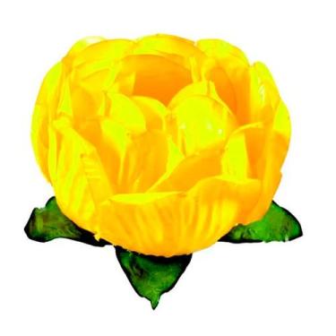 Imagem de Forminha para Doces Finos - Bela Amarelo Vivo - 30 unidades - Decora D
