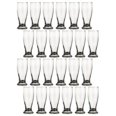 Imagem de Conjunto 24 Copos Vidro 200ml Munich Chopp Transparente Nadir - NADIR 