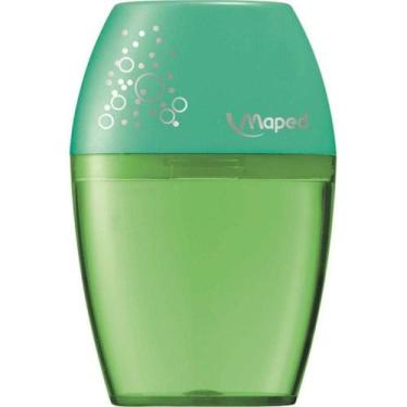 Imagem de Apontador Shaker c/Depósito Verde - Maped
