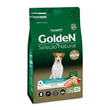 Imagem de GoldeN Seleção Natural Cães Adultos Porte Pequeno Frango & Arroz 1 kg 