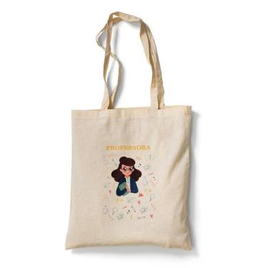 Imagem de Ecobag Bolsa Sacola Profissão Professora - Premium
