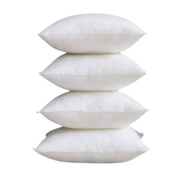 Imagem de Kit 4 Refil Enchimento 60X60 Para Capa Almofada 55Cm Macio - Hodelstor