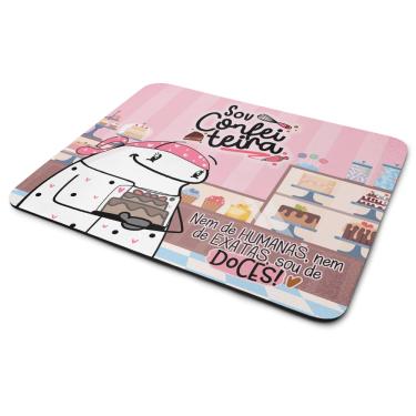 Imagem de Mouse Pad Flork Profissões - Sou confeiteira