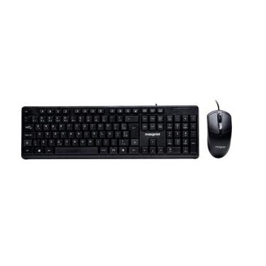 Imagem de Kit Teclado e Mouse Maxprint C/ Fio USB 2.0 1000DPI ABNT  CF1001