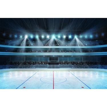 Imagem de Pano de fundo esportivo de hóquei no gelo, estádio, arena, pista de gelo, fotografia, estádio, palco, destaque, decoração de pano de fundo, jogos de hóquei no gelo, para recém-nascidos, adereços de