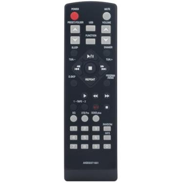 Imagem de AKB32371601 Controle remoto de substituição compatível com LG Mini Hi-Fi System LM-W550 LMS-W550 LM-U550 LMS-U550 LM-U1050 MCS112F MCD202 MCD212 MCD502 MCS502F MCS902W MCS902W MCSCS502W MCSCS902W