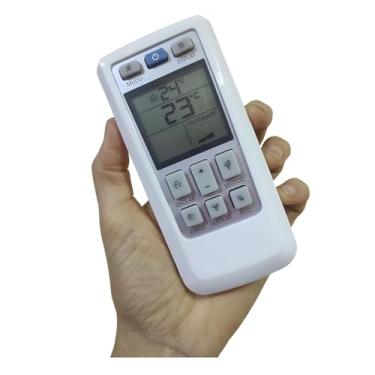 Imagem de Controle Remoto Ar Condicionado Compatível com Electrolux Techno Vi22f - Substitui O modelo Original com as mesmas funções, DIsplay Iluminado - Controle Remoto Techno Vi22f