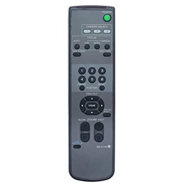 Imagem de Controle remoto RM-EV100 RMEV100 compatível com câmera de vídeo colorida Sony PTZ 3CCD HD BRC-300 BRC-300P BRU-300 BRU-300P BRC-Z700 BRC-H700 BRU-H700 BRC-Z330 EVI-D100 EVI-D100 0P EVI-D30 EVI-D31
