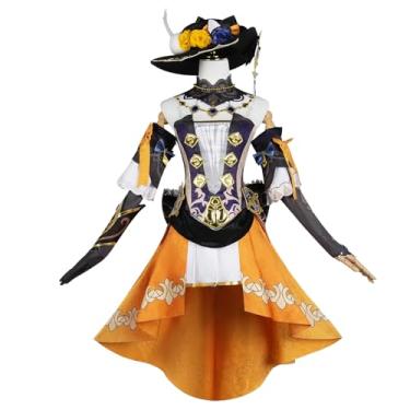 Imagem de Helluva Boss Navia Cosplay Fantasia Fontaine Conjunto Completo Ouifit Fantasia de Carnaval de Halloween para Mulheres