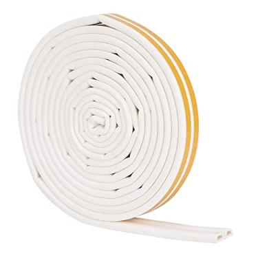 Imagem de 5 Metros 9 * 6mm Redução de Ruído Faixa de Vedação, Tira EPDM Auto -adesiva para Janelas e Portas (WHITE)