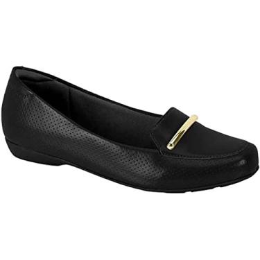 Imagem de SAPATO MOCASSIM FEMININO MODARE 7016.484 ORTOPÉDICO Cor:Preto;Tamanho:39