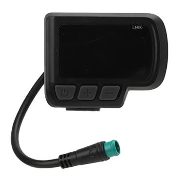 Imagem de Ciclo elétrico GRCFUMO Medidor de exibição LCD, tela de velocidade com interface USB, velocímetro de bicicleta multifuncional para scooter de ciclo de montanha do ciclo elétrico