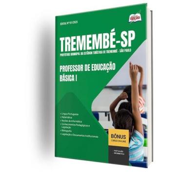 Imagem de Apostila Prefeitura de Tremembé - SP  - Professor de Educação Básica I