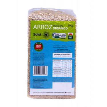 Imagem de Arroz Orgânico Integral Agulhinha à Vácuo Solst 1 Kg