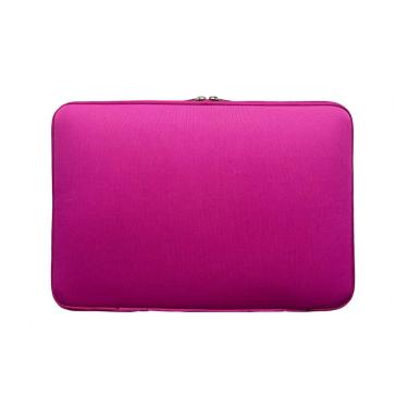Imagem de Capa Case Bolsa Notebook Slim Prática Reforçada Ziper Duplo Rosa Pink - 17 polegadas