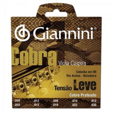 Imagem de Encordoamento Para Viola Gesvl Serie Cobra Aco Leve Giannini