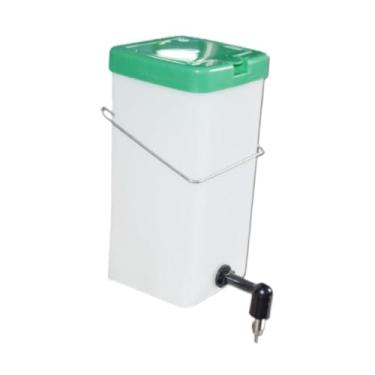 Imagem de Bothyi Garrafa automática de bebedeira de bebedor de coelhinho com gancho com tampa de água de estimação de água de estimação suprimentos para animais de, 1000ml