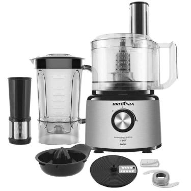 Imagem de Multiprocessador Britânia BMP2700P 5 em 1 Inox Turbo 900W