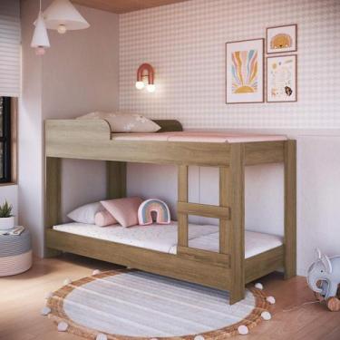 Imagem de Cama Beliche de Solteiro Sem Colchão BE4080 Edimburgo Art In Móveis, M