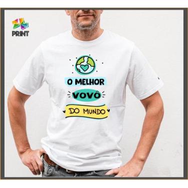Imagem de Camiseta Adulto O Melhor Vovó do Mundo - Presente dia das Pais Zlprint