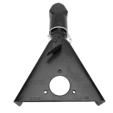 Imagem de 3,18 Toneladas Couplador de Reboque, Alta Resistência para 2 Polegadas Bola de Engate a 7000 Libras Capacidade de Reboque Feita de Aço Fundido Com ângulo de Abertura de 50 °