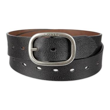 Imagem de Levi's Cinto feminino reversível totalmente ajustável, preto/marrom, grande, Preto/Marrom, G