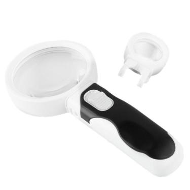 Imagem de Lupa Led 90mm 2 Lentes 5x E 16x