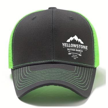 Imagem de Boné De Beisebol Masculino Da Fazenda Dutton De Yellowstone Cinza