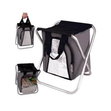 Imagem de Banqueta Camping Dobravel + Cooler Termico 25l - Mor