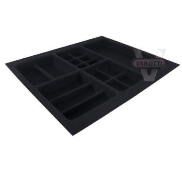 Imagem de Porta Joias Aveludado PJ-06 Moldplast, Preto, 380 mm