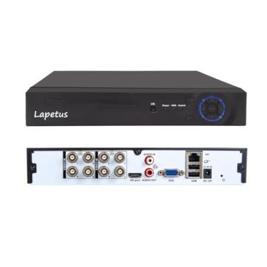 Imagem de Lapetus Dvr Híbrido 5 Em 1 Ahd De 8 Canais 1080N (Nvr 1080P + Analógico 960H Tvi Cvi) Sistema Segurança Vigilância Cctv Autônomo Gravador Vídeo Detecção Movimento Hdd E Câmeras Não Incluídos