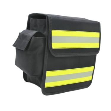 Imagem de menolana Bolsa de cintura para bombeiro, tecido Oxford, premium, resistente, multiuso, resistente à água, pochete, bolsa de ferramentas resistente ao desgaste