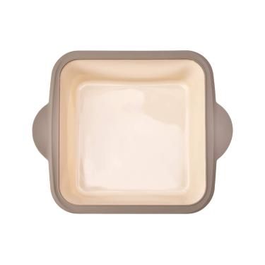Imagem de Forma Quadrada de Silicone Kenya Bege