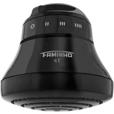 Imagem de Chuveiro Ducha Faminho 4T Black - Fame, 220V