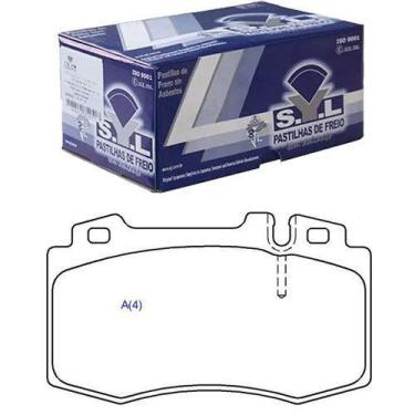 Imagem de Pastilha De Freio Dianteira - Sistema Brembo - CLK500 02 / MB C350 05 