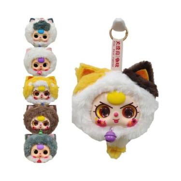 Imagem de Bebê De Três Anos Lucky Cat Rabbit Lily Town Zodiac Plush Blind Box Bo