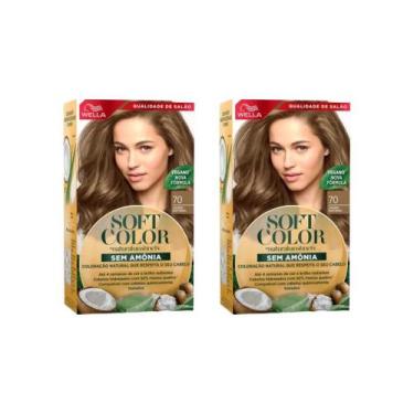 Imagem de Coloraçao Soft Color 70 Louro Natural - Kit C/2Un