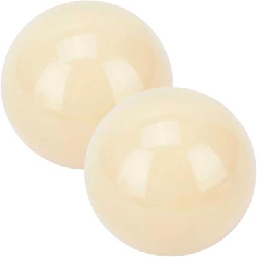 Imagem de Kit 6 Bolão Bolas De Bilhar Sinuca Profissional Branco 54mm