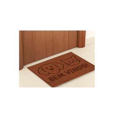 Imagem de Capacho Marrom - "PET" (60x40cm) | Plast Leo (Ref.: 364-MR)