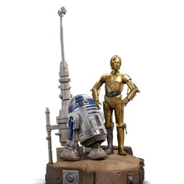 Imagem de Iron Studios Estátua Colecionável C-3PO and R2-D2 - Star Wars - Art Scale 1/10 Polystone Multicolorido 31.4cm